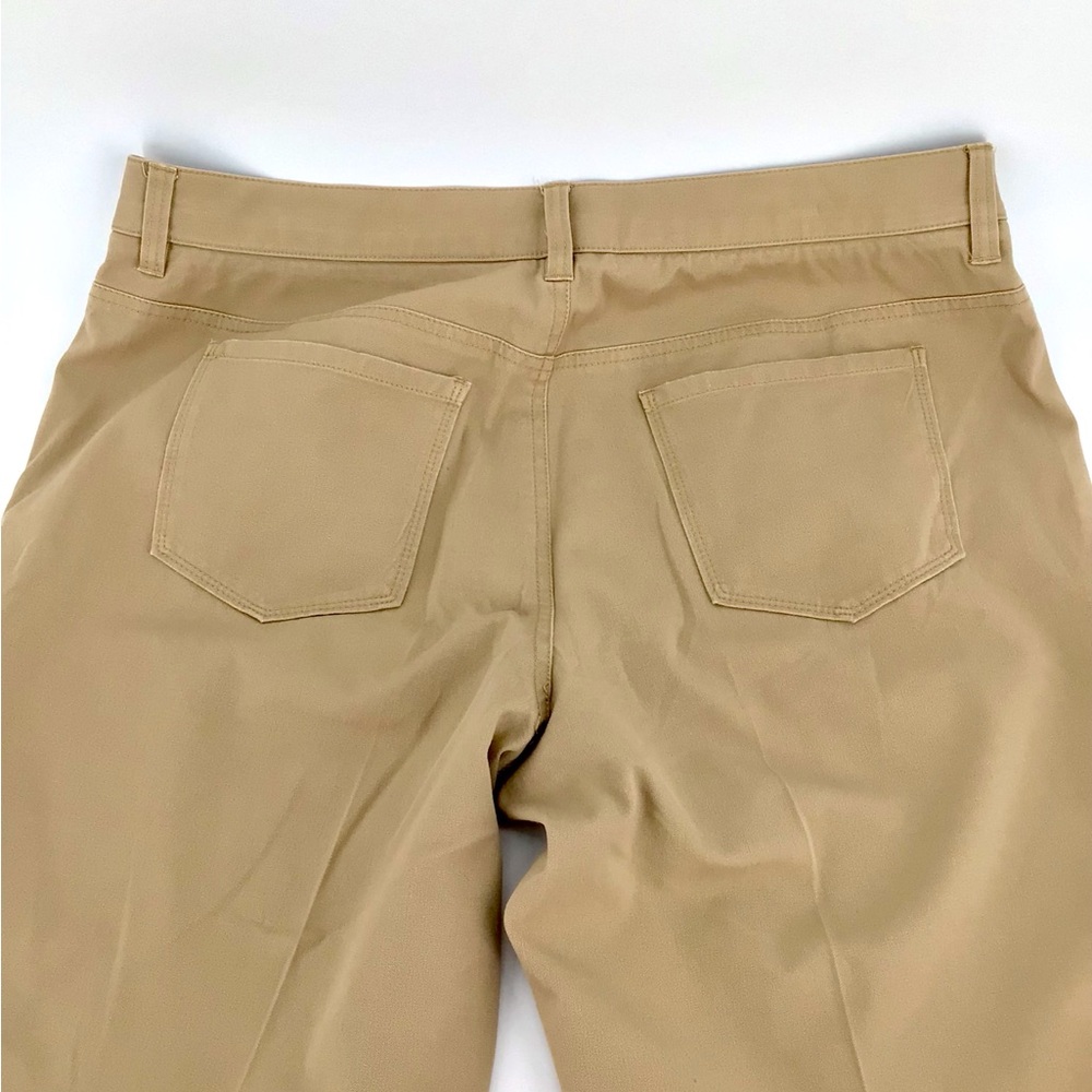 Talbots Established 1947 Women's Petites Khaki Cotton Spandex Pants Size 14W - Picture 9 of 12